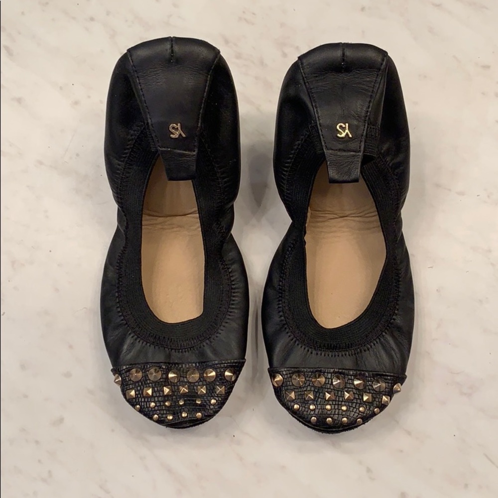 Almost new Yosi Samra Samantha slides - size 6